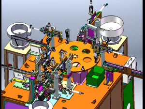 automobile valve assembly machine 3D Model