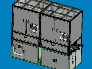 machine de pliage et de découpe de connecteurs automobiles Modèle 3D