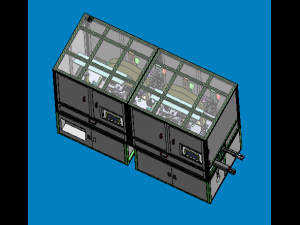 automobile connector bending and cutting machine 3D Model