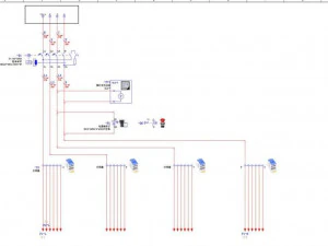 production equipment drawing of melt blown cloth for mask machine 3D Model