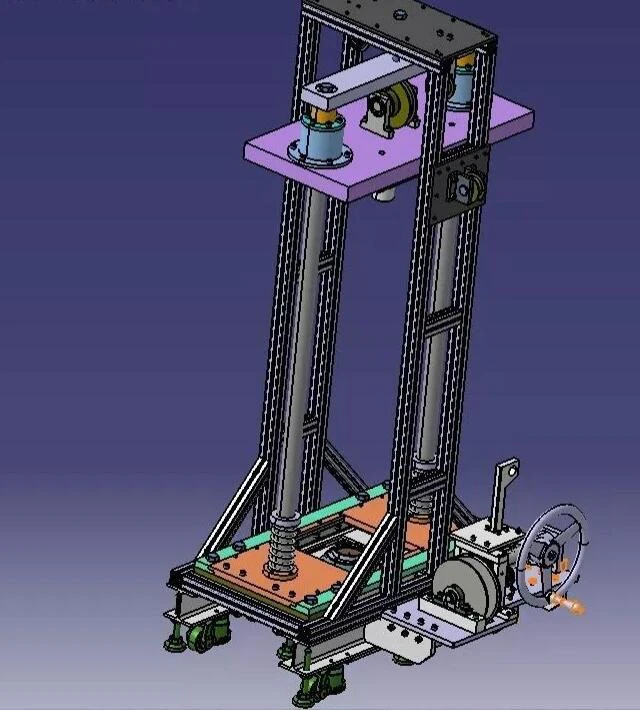 automatic impact testing machine 3D Model .c4d .max .obj .3ds .fbx .stl .blend