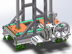 automatic impact testing machine 3D Model