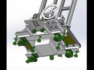 automatic impact testing machine 3D Model