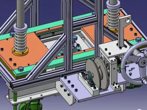 automatic impact testing machine 3D Model