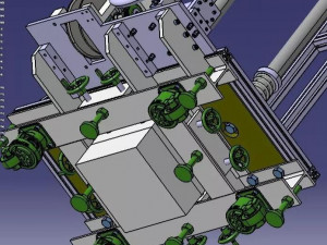 automatic impact testing machine 3D Model