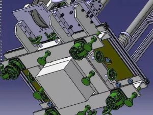 automatic impact testing machine 3D Model