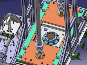 automatic impact testing machine 3D Model