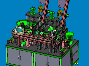 relay assembly machine 3D Model