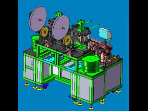 relay assembly machine 3D Model