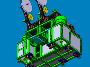 relay assembly machine 3D Model