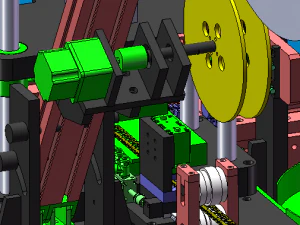 relay assembly machine 3D Model