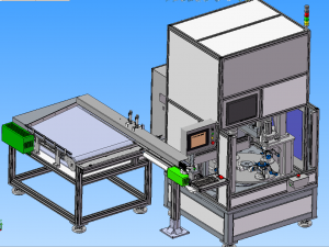 press fit of automobile hub bearing and snap ring 3D 模型