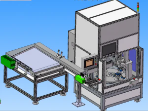 press fit of automobile hub bearing and snap ring 3D Model