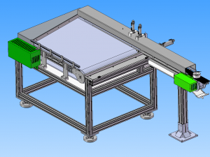 press fit of automobile hub bearing and snap ring 3D 模型