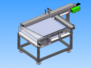 press fit of automobile hub bearing and snap ring 3D 模型