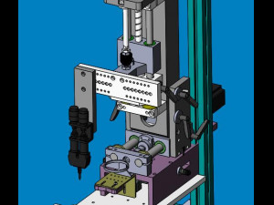 automatic gluing machine 3D मॉडल