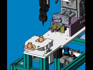 automatic gluing machine 3D Model