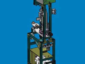 automatic gluing machine 3D मॉडल