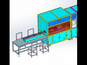 mobile phone utmc automatic processing line 3D Model