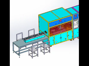 mobile phone utmc automatic processing line 3D Model
