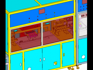 mobile phone utmc automatic processing line 3D Model