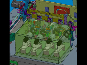 mobile phone terminal punching ccd visual inspection packaging equipment 3D मॉडल