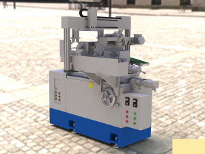 gantry feeder with centerless mill 3D Model