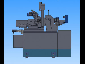 gantry feeder with centerless mill 3D Model