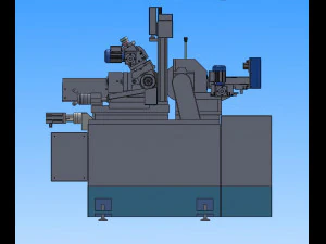 gantry feeder with centerless mill 3D Model