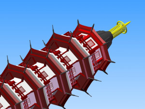 leifeng pagoda Model 3D