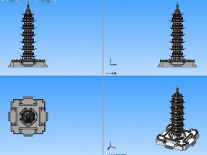 leifeng pagoda 3D Model