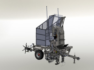 beet combine harvester Model 3D