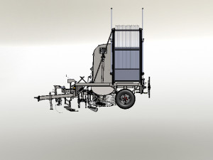 beet combine harvester Model 3D