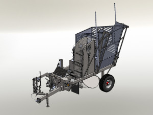 beet combine harvester Model 3D