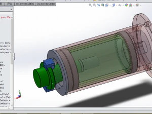 milling machine spindle drive diagram - milling gearbox 3D Model