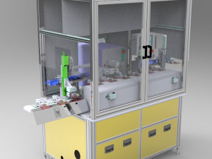 wire stripping machine 3D Model