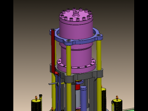 glue injection machine 3D Model