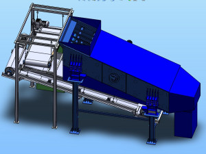 vibrating screening magnetic separation system Model 3D