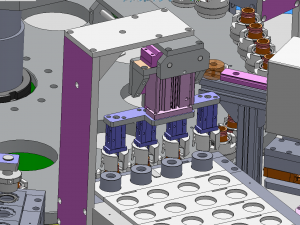 turntable type automatic assembly machine 3D 模型