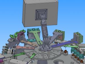 turntable type automatic assembly machine 3D 模型