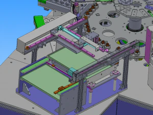 Turntable type automatic assembly machine 3D Model