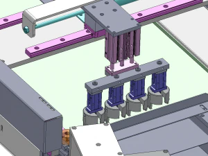 Turntable type automatic assembly machine 3D Model