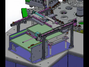 Turntable type automatic assembly machine 3D Model
