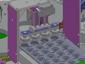 Turntable type automatic assembly machine 3D Model