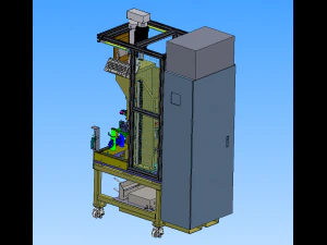 bearing press fit and protective tube flanging equipment 3D Model