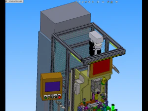 bearing press fit and protective tube flanging equipment 3D Model