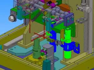 bearing press fit and protective tube flanging equipment 3D Model