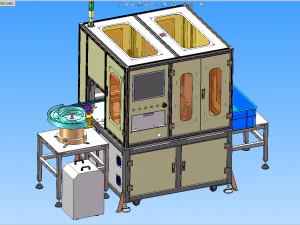 máquina de marcação automática a laser para junta de cabo Modelo 3D