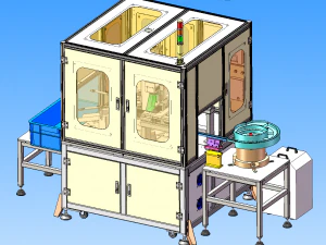 laser automatic marking machine for cable joint 3D Model