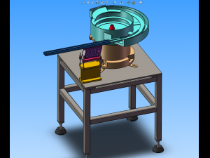 laser automatic marking machine for cable joint Model 3D